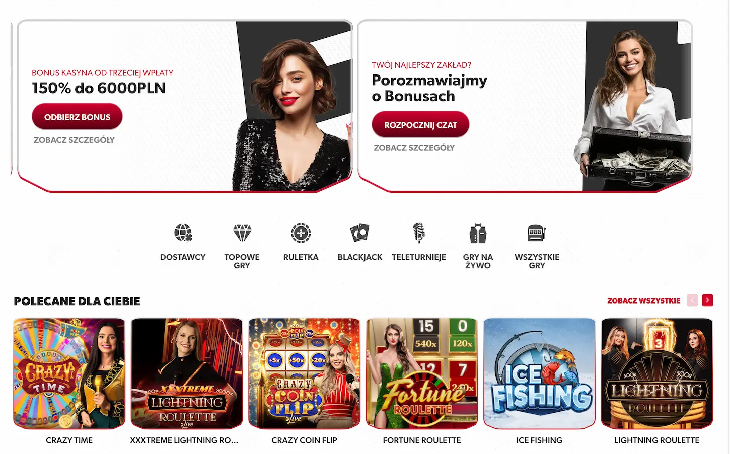 Betista Casino na żywo – gry z prawdziwymi krupierami dla polskich graczy